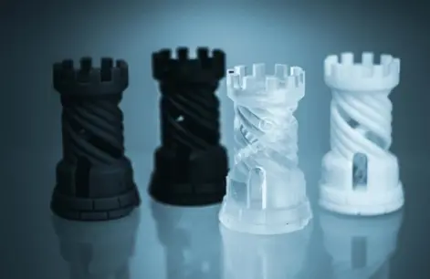 Creación de Regalos Personalizados 3D - Acabados de Calidad y Diseño Exclusivo Torres de ajedrez personalizadas impresas en 3D con resina en diferentes colores | Favism3D