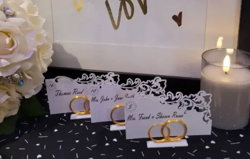 Soportes para Tarjetas de Mesa de Boda 