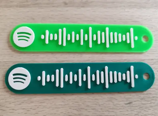 [LLA-PL-1-001] Llavero Código Spotify Personalizado 